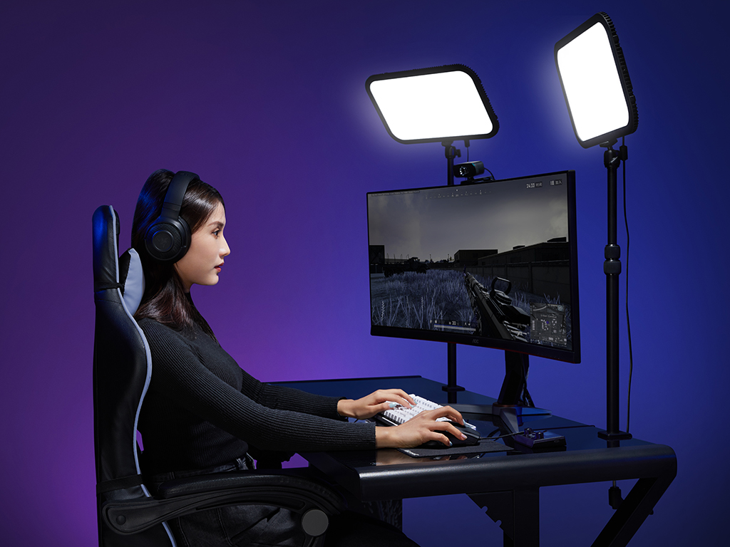 Godox ES45 Oyuncu / Yayıncı LED Işık Kiti